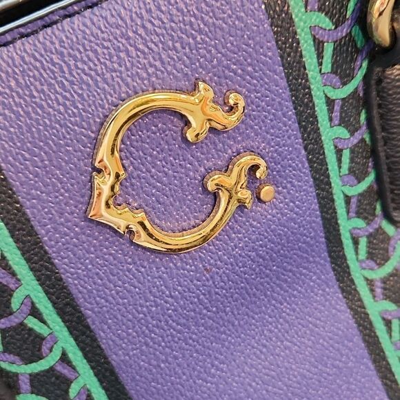 C. WONDER Limited handbag purse chain link faux leather multi color - Picture 3 of 14